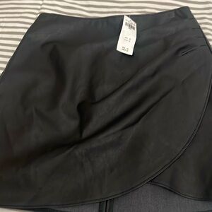 Abercrombie leather skirt